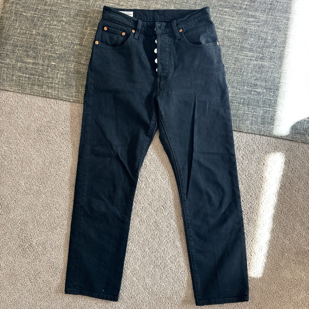 Black High-Waisted Jeans